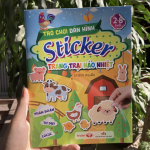 Trò chơi dán hình - Trang trại náo nhiệt